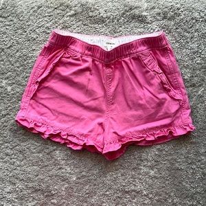 Crewcuts ruffle shorts size 10 - pink